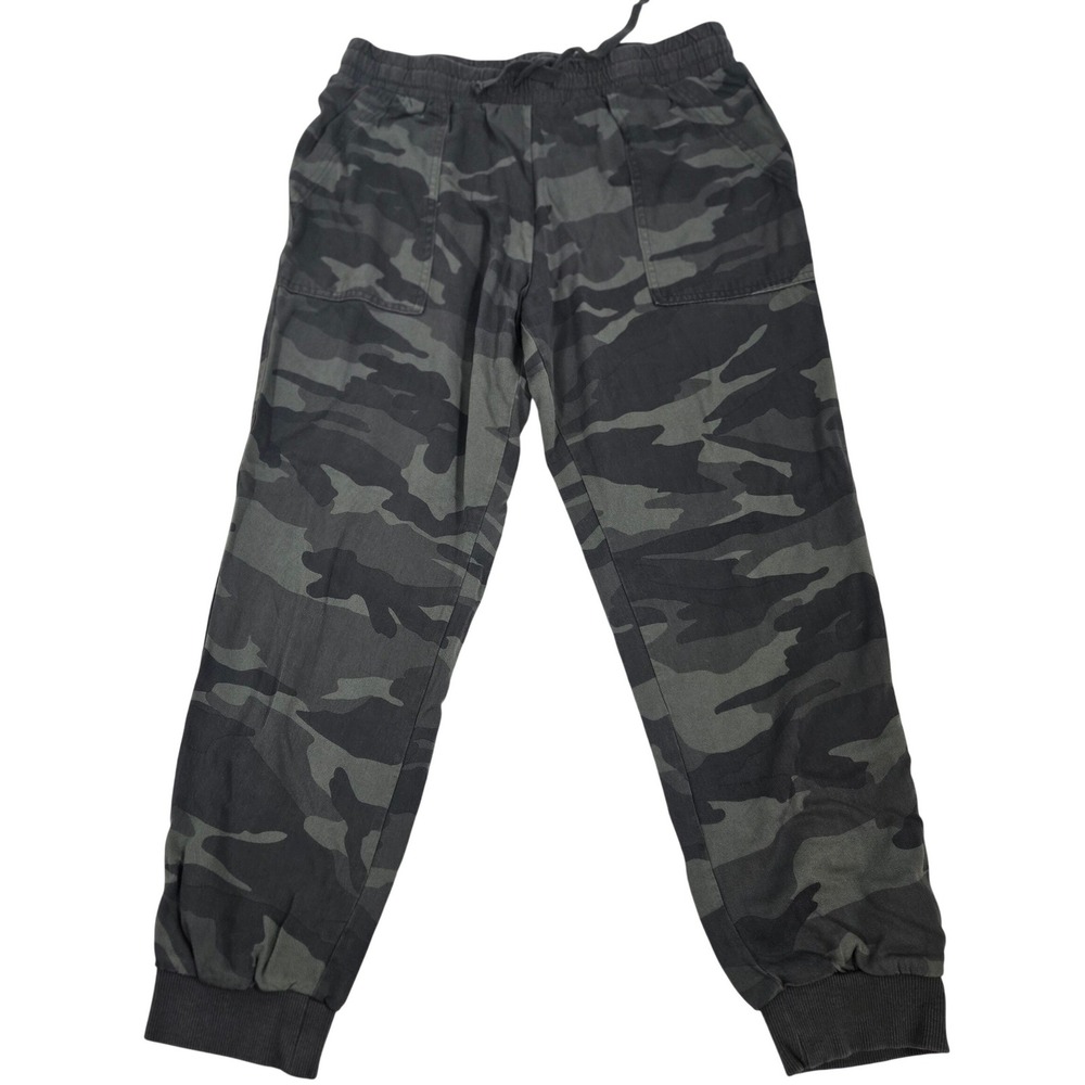 Splendid Womens Joggers Small Camo‎ Print Rayon Drawstring Pants Casual 28x24